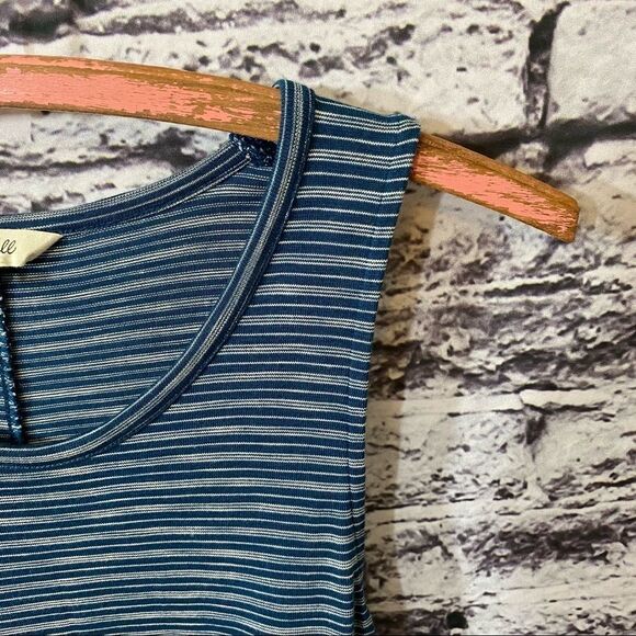 Madewell Highpoint Tank Dress in Fairbury Stripe - Picture 8 of 9